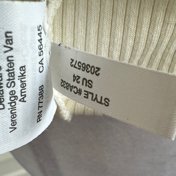 J. Crew Cream Lace Puff Sleeve Blouse - Picture 7 of 8